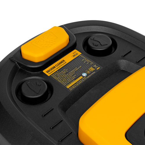 Пылесос строительный RVC30, 1400 Вт, бак 30 л, шланг 3 м, розетка с автосинхр. Denzel по ценам производителя в Екатеринбурге с доставкой по всей России