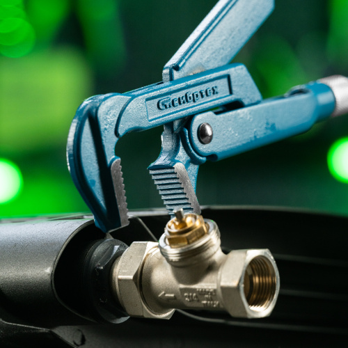 Ключ трубный рычажный №2, 1.5", литой, тип "L" Сибртех по ценам производителя в Екатеринбурге с доставкой по всей России