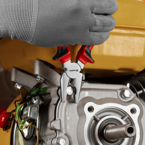 Плоскогубцы Nickel, 160 мм, никелированные, двухкомпонентные рукоятки Matrix по ценам производителя в Екатеринбурге с доставкой по всей России