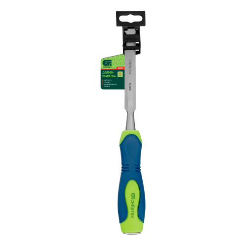 Долото-стамеска, 14 мм, двухкомпонентная рукоятка Сибртех по ценам производителя в Екатеринбурге с доставкой по всей России