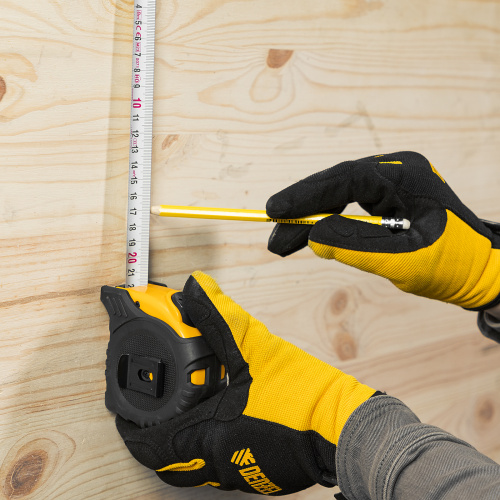 Рулетка 8м х 25мм, обрезиненный корпус, автоматическая фиксация Denzel по ценам производителя в Екатеринбурге с доставкой по всей России