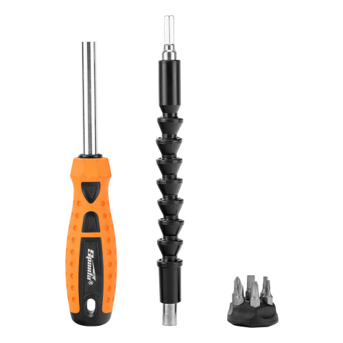 Отвертка телескопическая, набор бит, гибкий привод, 8 шт, Sparta по ценам производителя в Екатеринбурге с доставкой по всей России