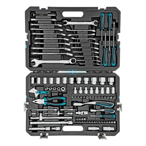 Набор инструментов, 1/4", 1/2", CrV, 120 зубьев, 101 предмет Gross по ценам производителя в Екатеринбурге с доставкой по всей России