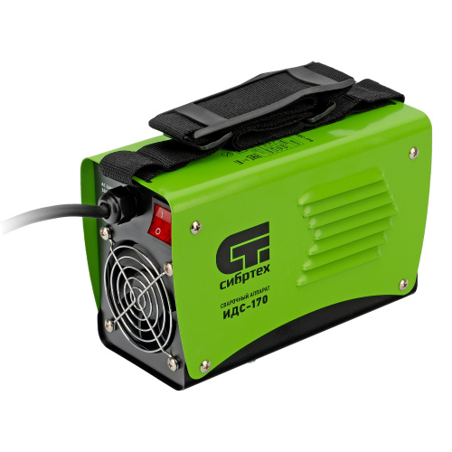 Аппарат инверторный дуговой сварки ИДС-170, 170 А, ПВ 80%, диаметр электрода 1.6-3.2 мм Сибртех по ценам производителя в Екатеринбурге с доставкой по всей России