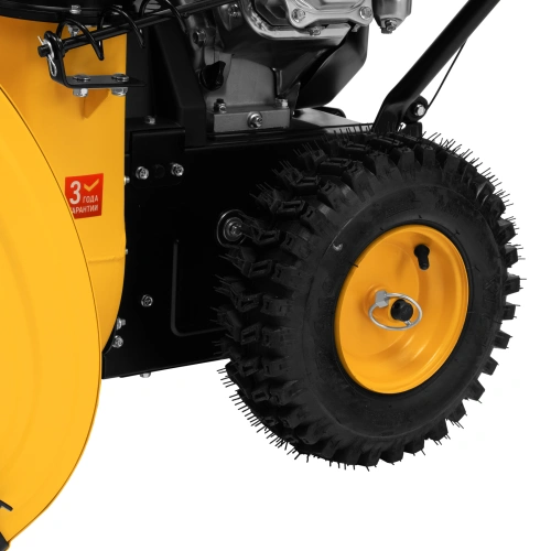 Бензиновая снегоуборочная машина SBM 610, 212 cc, ручной старт, фара Denzel по ценам производителя в Екатеринбурге с доставкой по всей России