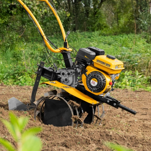 Мотоблок DPT-170S, 7 л.с., ремен.сцеп, фрез 3х4, ШОМ, передачи 2В/1Н Denzel по ценам производителя в Екатеринбурге с доставкой по всей России