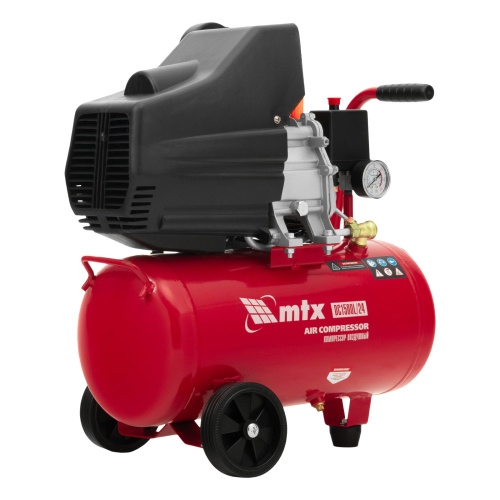 Компрессор воздушный DC1500L/24, 1,5 кВт, 24 л, 210 л/мин MTX по ценам производителя в Екатеринбурге с доставкой по всей России