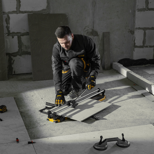 Плиткорез 800х14мм, цельнометал. напр., каретка на подш., стальная станина, рукоятка-пенал Denzel по ценам производителя в Екатеринбурге с доставкой по всей России