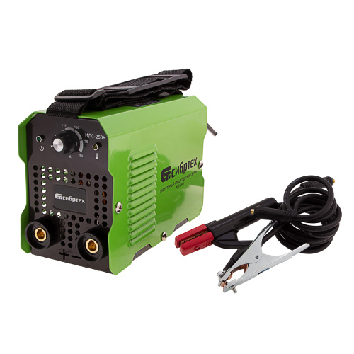 Инверторный аппарат дуговой сварки ИДС-250K, 250 А, ПВ 80%, диаметр электрода 1,6-5 мм Сибртех по ценам производителя в Екатеринбурге с доставкой по всей России