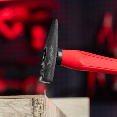 Молоток слесарный optimal, 100 г, фибергласовая обрезиненная рукоятка, квадратный боек Matrix по ценам производителя в Екатеринбурге с доставкой по всей России