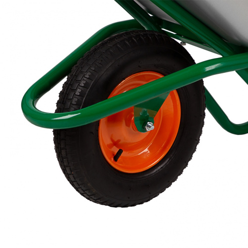 Тачка садово-строительная, усиленная, грузоподъемность 200 кг, объем 90 л по ценам производителя в Екатеринбурге с доставкой по всей России