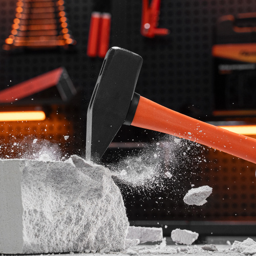 Молоток слесарный, 1500 г, фибергласовая обрезиненная рукоятка Sparta по ценам производителя в Екатеринбурге с доставкой по всей России