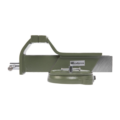 Тиски слесарные, 125 мм, стальные, поворотные Сибртех по ценам производителя в Екатеринбурге с доставкой по всей России