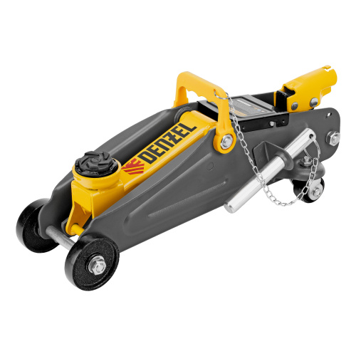 Домкрат гидравлический подкатной с фиксатором, 2 т, 130-330 мм Denzel по ценам производителя в Екатеринбурге с доставкой по всей России