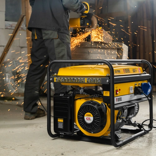 Генератор бензиновый GE 7900, 6.5 кВт, 220 В/50 Гц, 25 л, ручной пуск Denzel по ценам производителя в Екатеринбурге с доставкой по всей России