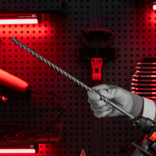 Бур по бетону, 12 x 400 мм, SDS PLUS c крестовой пластиной MATRIX по ценам производителя в Екатеринбурге с доставкой по всей России