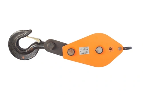 Блок монтажный двухрольный с крюком TOR HQG(L) K2-1 т по ценам производителя в Екатеринбурге с доставкой по всей России