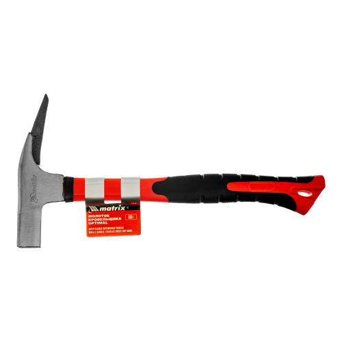 Молоток кровельщика "optimal", 600 г, фибергласовая обрезиненная рукоятка Matrix по ценам производителя в Екатеринбурге с доставкой по всей России