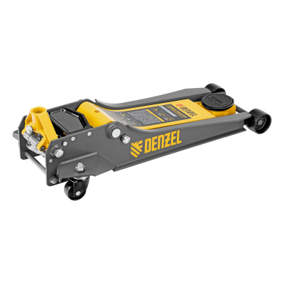 Домкрат гидравлический подкатной, 3 т, 85-610 мм, быстрый подъем, низ. подхват, проф, SUV Denzel по ценам производителя в Екатеринбурге с доставкой по всей России
