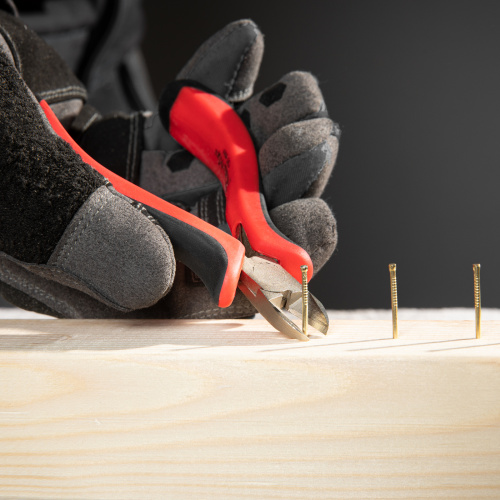 Бокорезы Mini, 130 мм, никелированные, авторазжим, двухкомпонентные рукоятки Matrix по ценам производителя в Екатеринбурге с доставкой по всей России