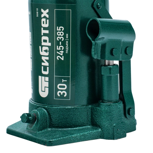 Домкрат гидравлический бутылочный, 30 т, 245-385 мм Сибртех по ценам производителя в Екатеринбурге с доставкой по всей России