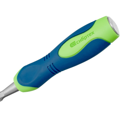 Долото-стамеска, 10 мм, двухкомпонентная рукоятка Сибртех по ценам производителя в Екатеринбурге с доставкой по всей России