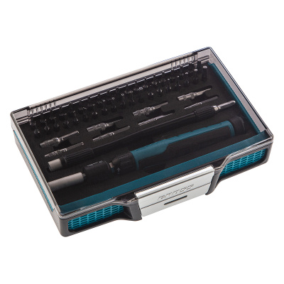 Отвертка с набором бит и торцевых головок для точных работ, гибкий привод, 48 шт, CrMo Gross по ценам производителя в Екатеринбурге с доставкой по всей России