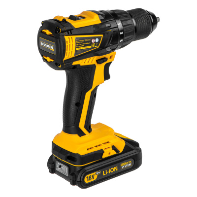 Дрель-шуруповерт аккумуляторная, бесщет. BLDL-IB-18-02, Li-Ion, 18 В, 2 акк. Denzel по ценам производителя в Екатеринбурге с доставкой по всей России