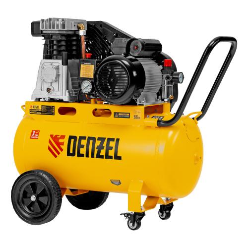 Компрессор воздушный рем. привод BCI 2100/50, 2,1 кВт, 50 литров, 400 л/мин Denzel по ценам производителя в Екатеринбурге с доставкой по всей России