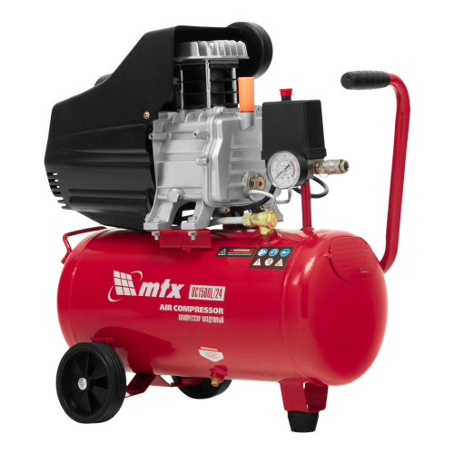 Компрессор воздушный DC1500L/24, 1,5 кВт, 24 л, 210 л/мин MTX по ценам производителя в Екатеринбурге с доставкой по всей России