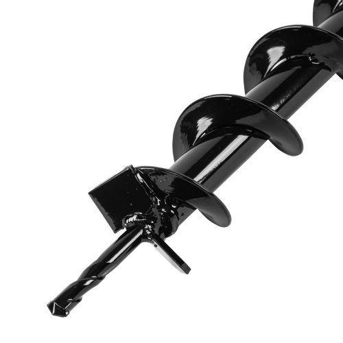 Шнек для грунта E-60, диаметр 60 мм, длина 800 мм,соединение 20 мм, несъемный нож Denzel по ценам производителя в Екатеринбурге с доставкой по всей России