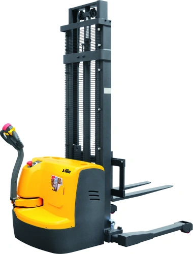 Штабелер самоходный 1,5 т 4,5 м XILIN CTDR15-III Li-ion  24/230 В/Ач раздвижные вилы и опоры по ценам производителя в Екатеринбурге с доставкой по всей России