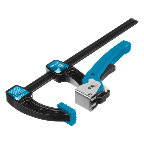 Струбцина реечная быстрозажимная 8, металлический корпус, рычажный храповой механизм, 200 мм Gross по ценам производителя в Екатеринбурге с доставкой по всей России