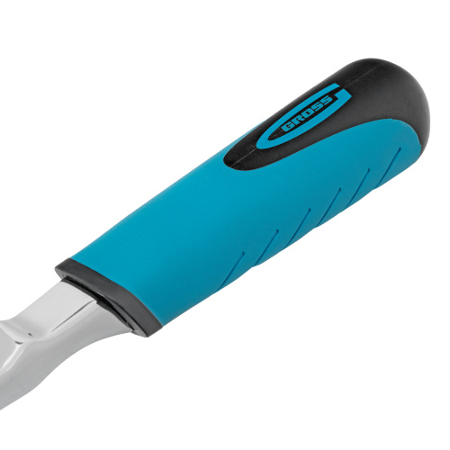 Ключ-трещотка 1/2", CrV, 90 зубьев, усиленный, хром Gross по ценам производителя в Екатеринбурге с доставкой по всей России