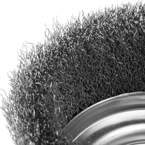 Щетка для УШМ, 125 мм, М14, "чашка", витая проволока Сибртех по ценам производителя в Екатеринбурге с доставкой по всей России