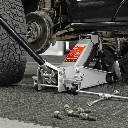 Домкрат гидравлический подкатной профессиональный, быстрый подъем, 3 т, 130-465 мм. Quick Matrix по ценам производителя в Екатеринбурге с доставкой по всей России