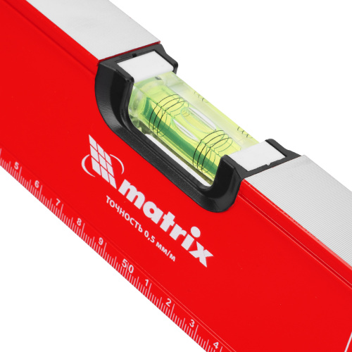 Уровень алюминиевый, фрезерованный, 3 глазка, рукоятки, 1000 мм Matrix по ценам производителя в Екатеринбурге с доставкой по всей России