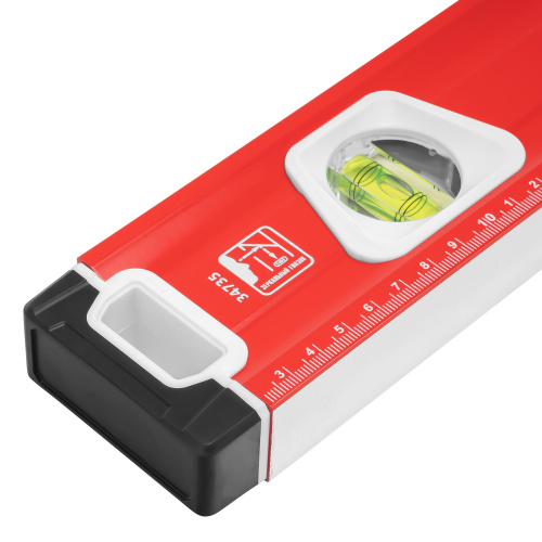 Уровень алюминиевый, магнит, фрезерованный, 3 глазка (1 зеркальный) двухкомпонентные рукоятки, 1500 мм Matrix по ценам производителя в Екатеринбурге с доставкой по всей России