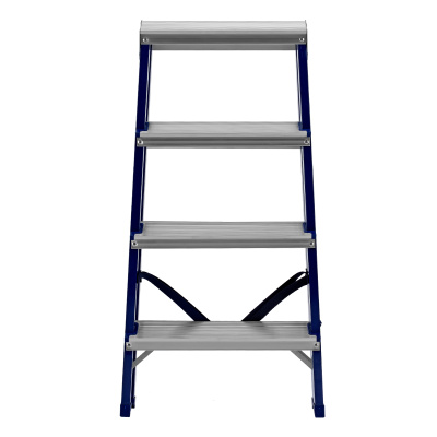 Стремянка двусторонняя 4 ступени, стальная, Сибртех по ценам производителя в Екатеринбурге с доставкой по всей России