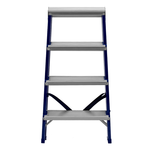 Стремянка двусторонняя 4 ступени, стальная, Сибртех по ценам производителя в Екатеринбурге с доставкой по всей России