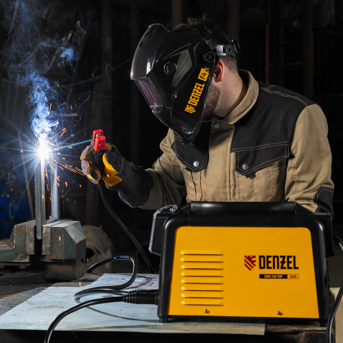 Аппарат инвертор. дуговой сварки SDM-220 Top, 220 А, ПВ 60% кейс Denzel по ценам производителя в Екатеринбурге с доставкой по всей России