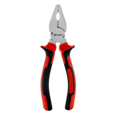 Плоскогубцы Nickel, 160 мм, никелированные, двухкомпонентные рукоятки Matrix по ценам производителя в Екатеринбурге с доставкой по всей России
