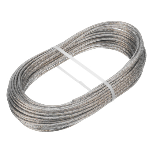 Трос металлополимерный прозрачный ПР-3.0, толщина 3.0 мм, моток 20 метров Сибртех по ценам производителя в Екатеринбурге с доставкой по всей России