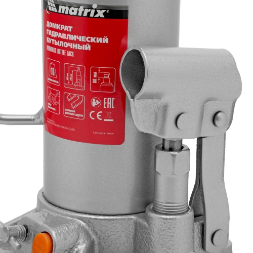 Домкрат гидравлический бутылочный, 10 т, h подъема 230-460 мм Matrix по ценам производителя в Екатеринбурге с доставкой по всей России
