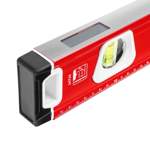 Уровень алюминиевый, магнит, фрезерованный, 3 глазка (1 зеркальный) двухкомпонентные рукоятки, 1200 мм Matrix по ценам производителя в Екатеринбурге с доставкой по всей России