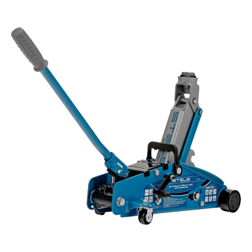 Домкрат гидравлический подкатной с фиксатором, 2.5 т, Safety Pin, 140-385 мм, в кейсе Stels по ценам производителя в Екатеринбурге с доставкой по всей России