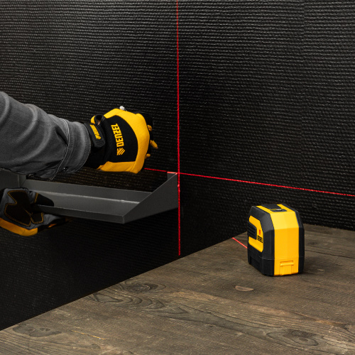 Лазерный уровень LX 02 Red, 20 м, 635 нм, резьба 1/4" Denzel по ценам производителя в Екатеринбурге с доставкой по всей России