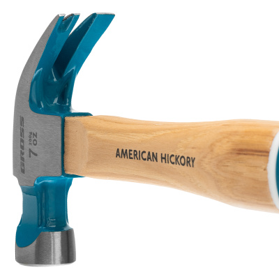 Молоток-гвоздодер, 200 г, угол 45, магнит, обрезиненная рукоятка American hickory GROSS по ценам производителя в Екатеринбурге с доставкой по всей России