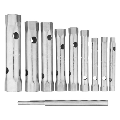 Набор ключей трубчатых торцевых, 6 - 22 мм, вороток, оцинкованные, 9 шт. Sparta по ценам производителя в Екатеринбурге с доставкой по всей России