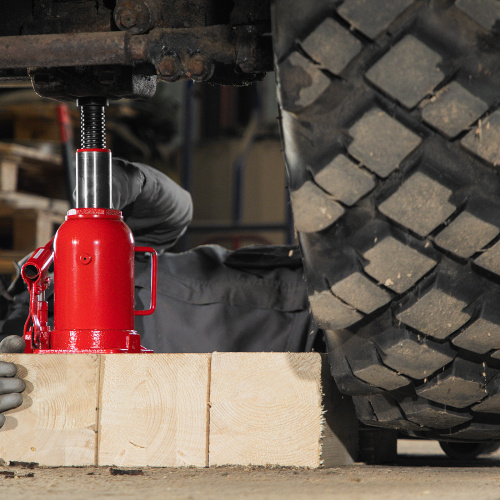 Домкрат гидравлический бутылочный 20 т, h подъема 215-405 мм Sparta Compact по ценам производителя в Екатеринбурге с доставкой по всей России